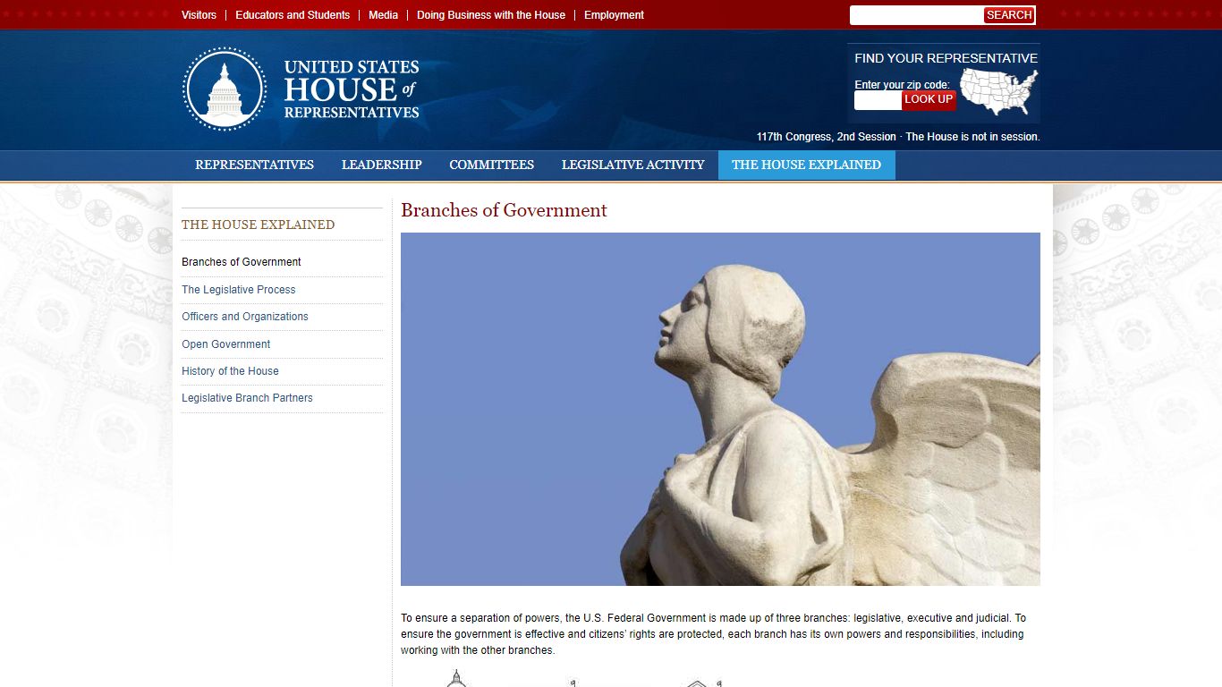 Branches of Government | house.gov